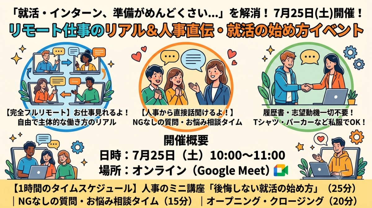 good luck株式会社のインターンシップ情報