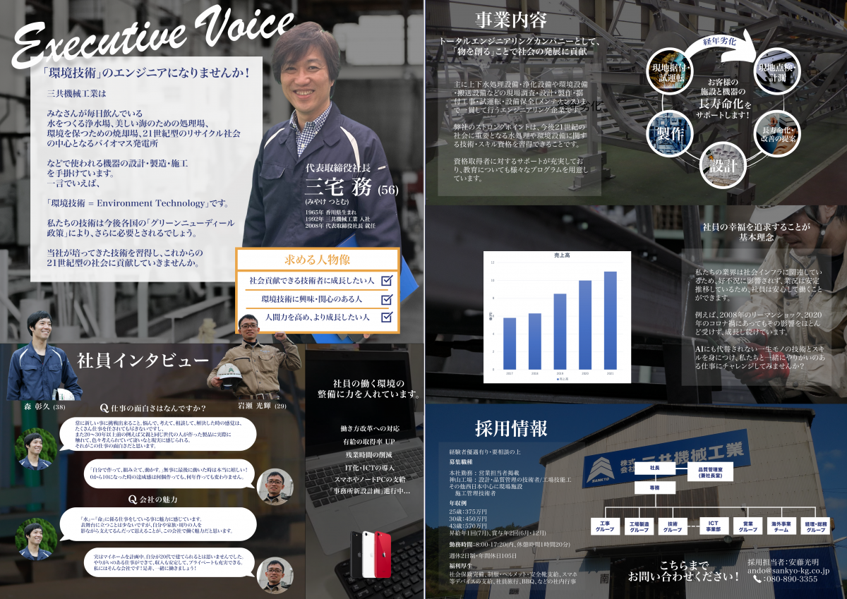 株式会社三共機械工業インターン情報